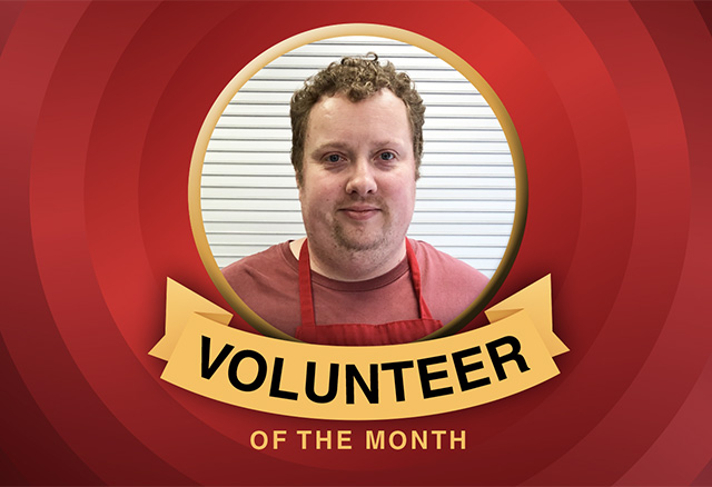 Volunteer of the Month – Derick Pye